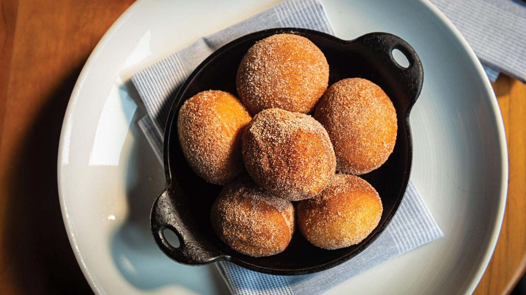 Cinnamon Sugar Doughnuts at Josephine